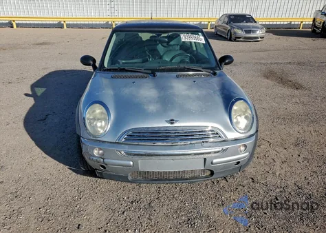 2003 Mini Cooper z USA, uszkodzony, nr VIN WMWRC33423TE19873